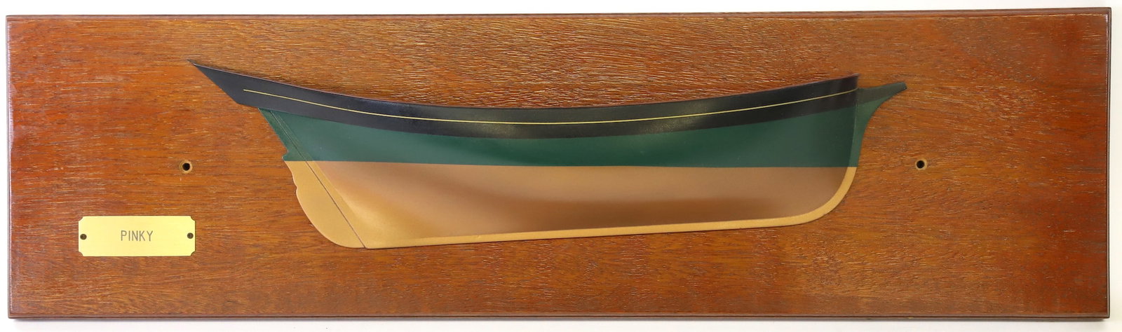 Vintage New England Pinky Shipbuilder’s Half Hull Model (1 of 2)