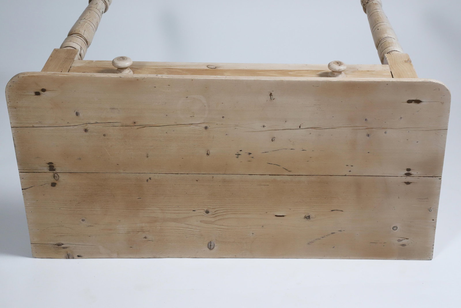 Vintage Pine One Drawer Console Table - 4