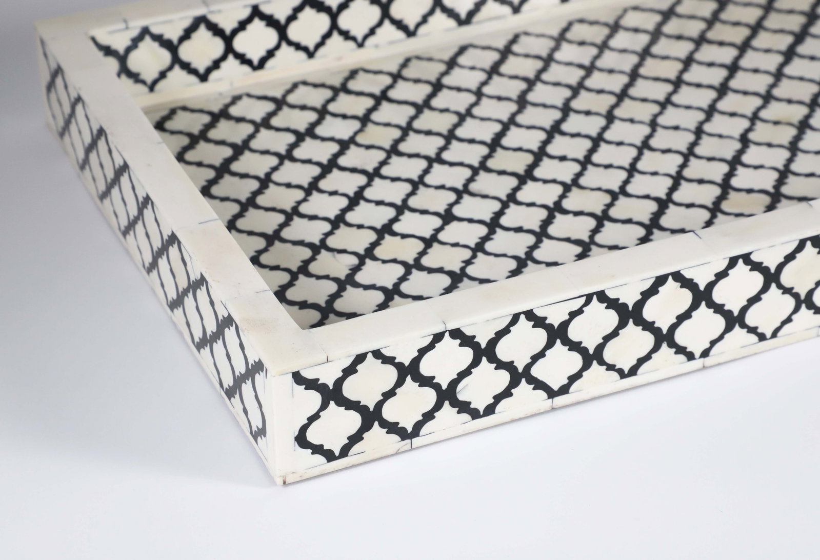 Bone Inlaid Serving Tray - 2