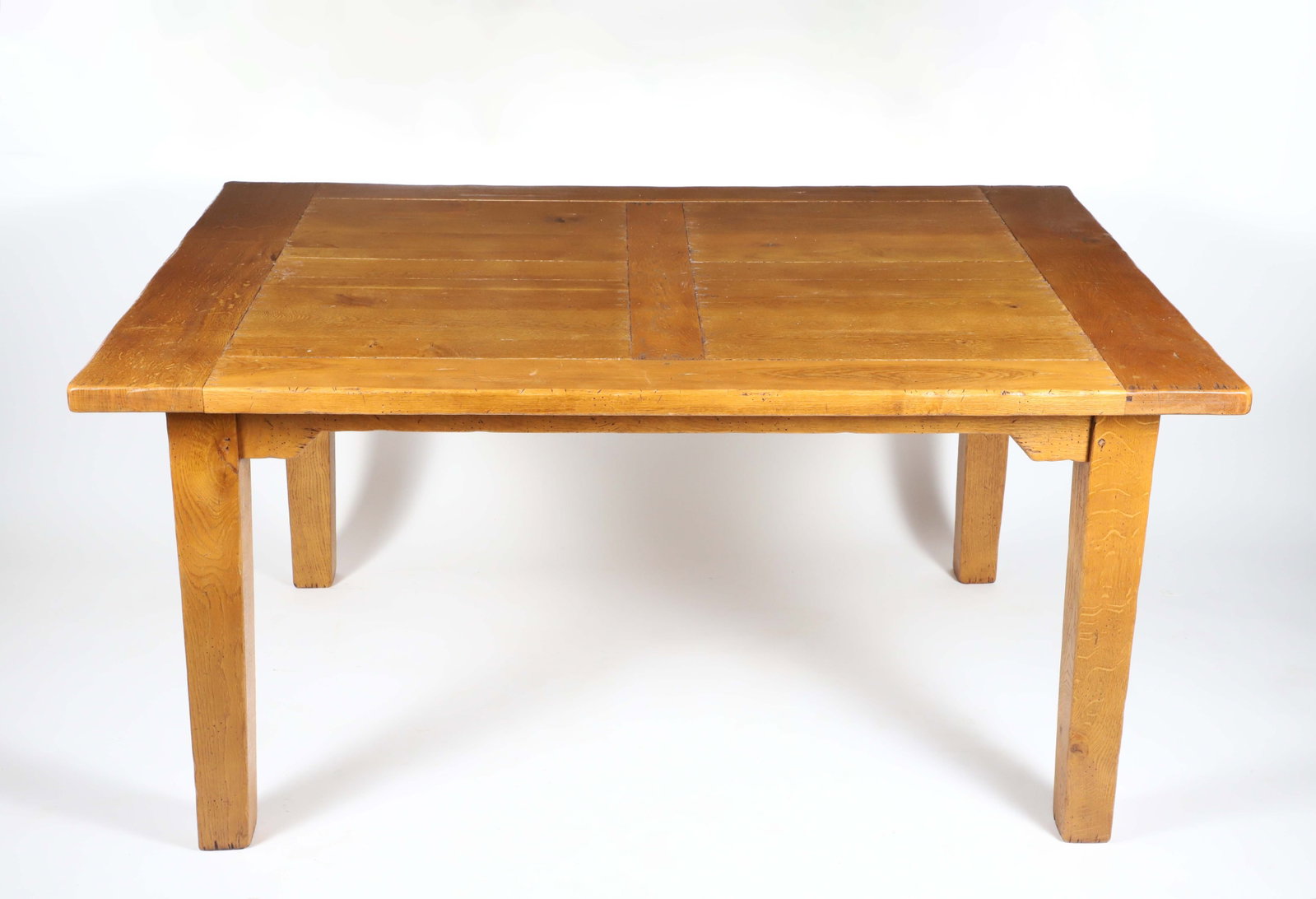 Modern Hepplewhite Style Extension Leaf Dining Table - 6