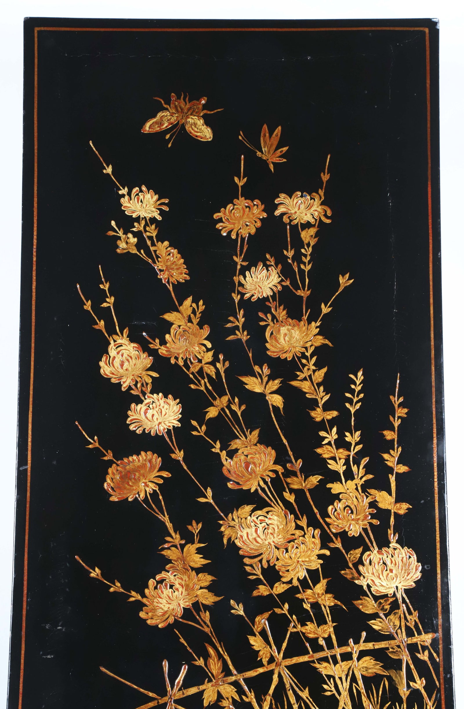 Black Lacquer Chinese Coffee Table - 6