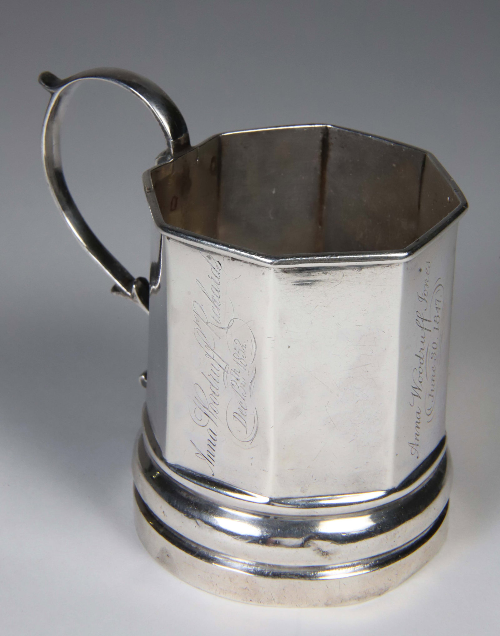 American Coin Silver Cup, 19th Century (1 of 5)