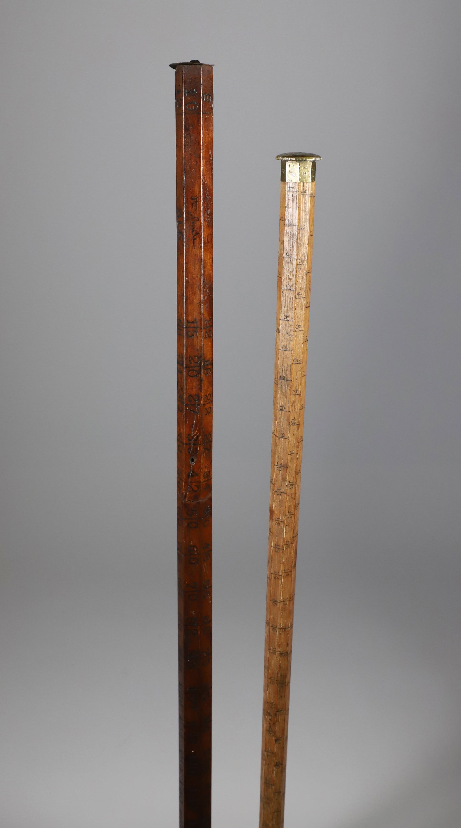 Two Lumberman Measuring Sticks - 2