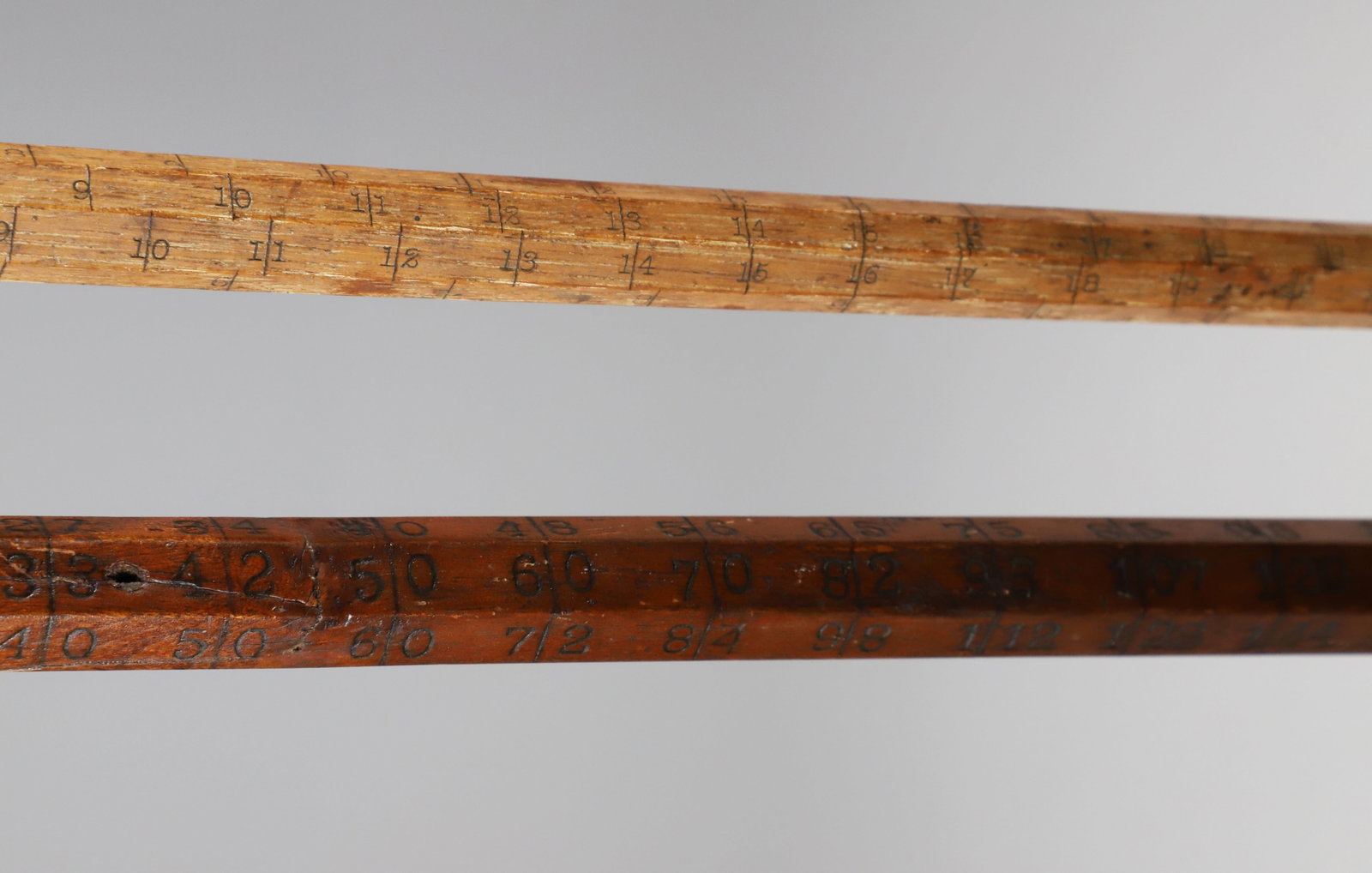 Two Lumberman Measuring Sticks - 3