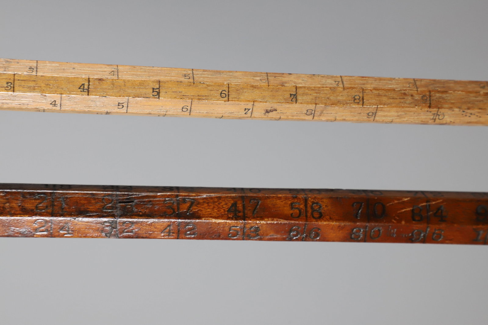 Two Lumberman Measuring Sticks - 4