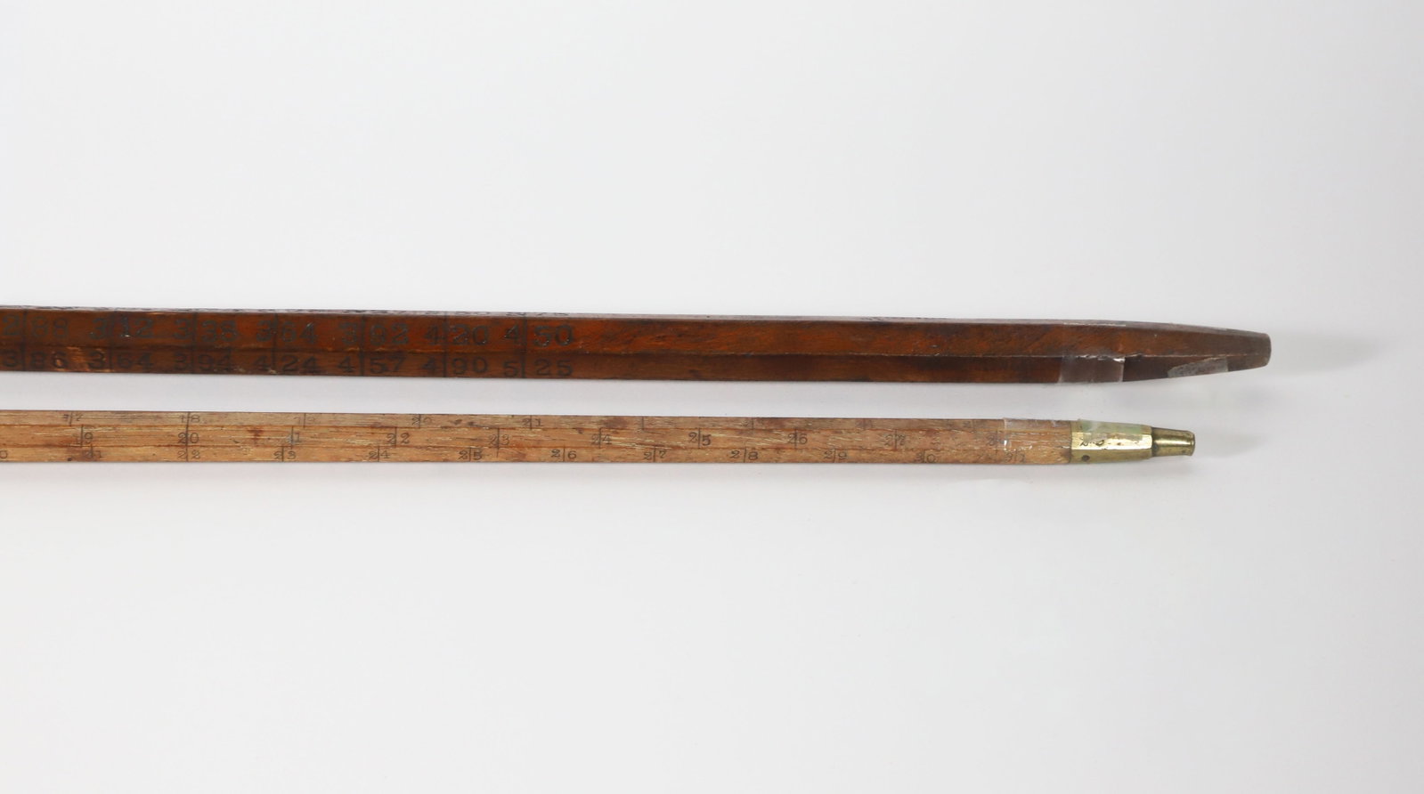 Two Lumberman Measuring Sticks - 7
