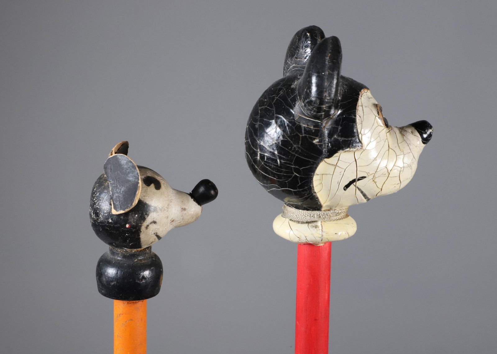 Two Mickey Mouse Walking Sticks - 3
