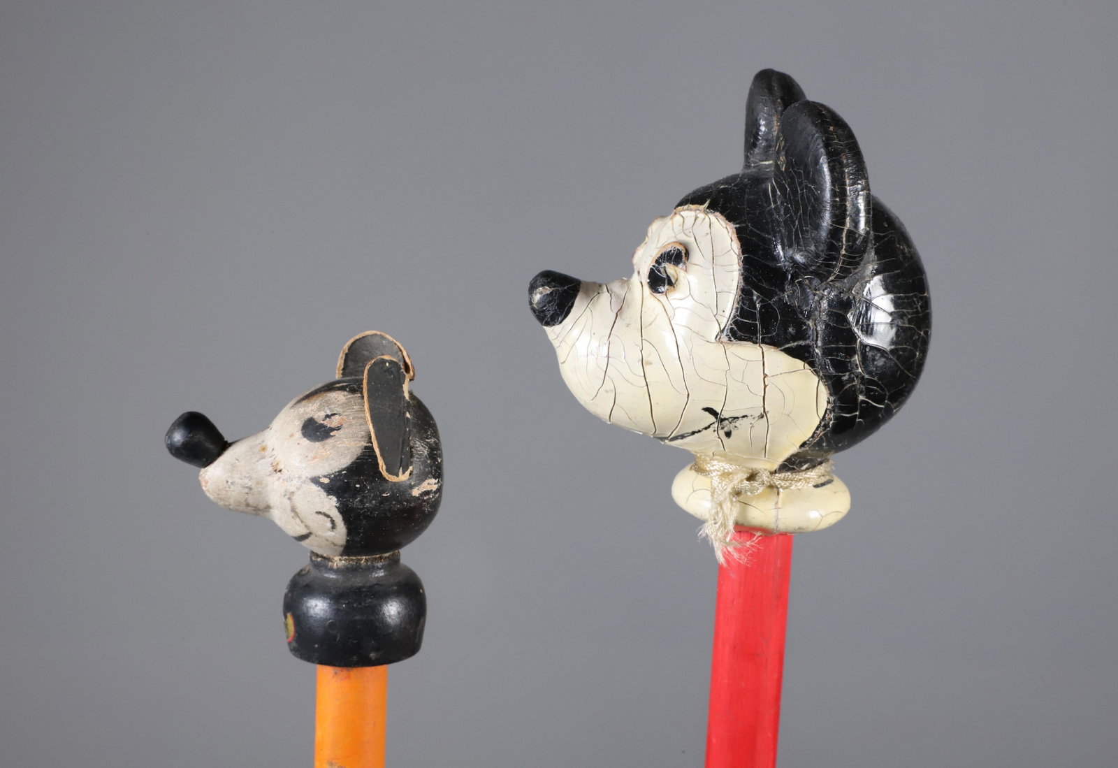 Two Mickey Mouse Walking Sticks - 5