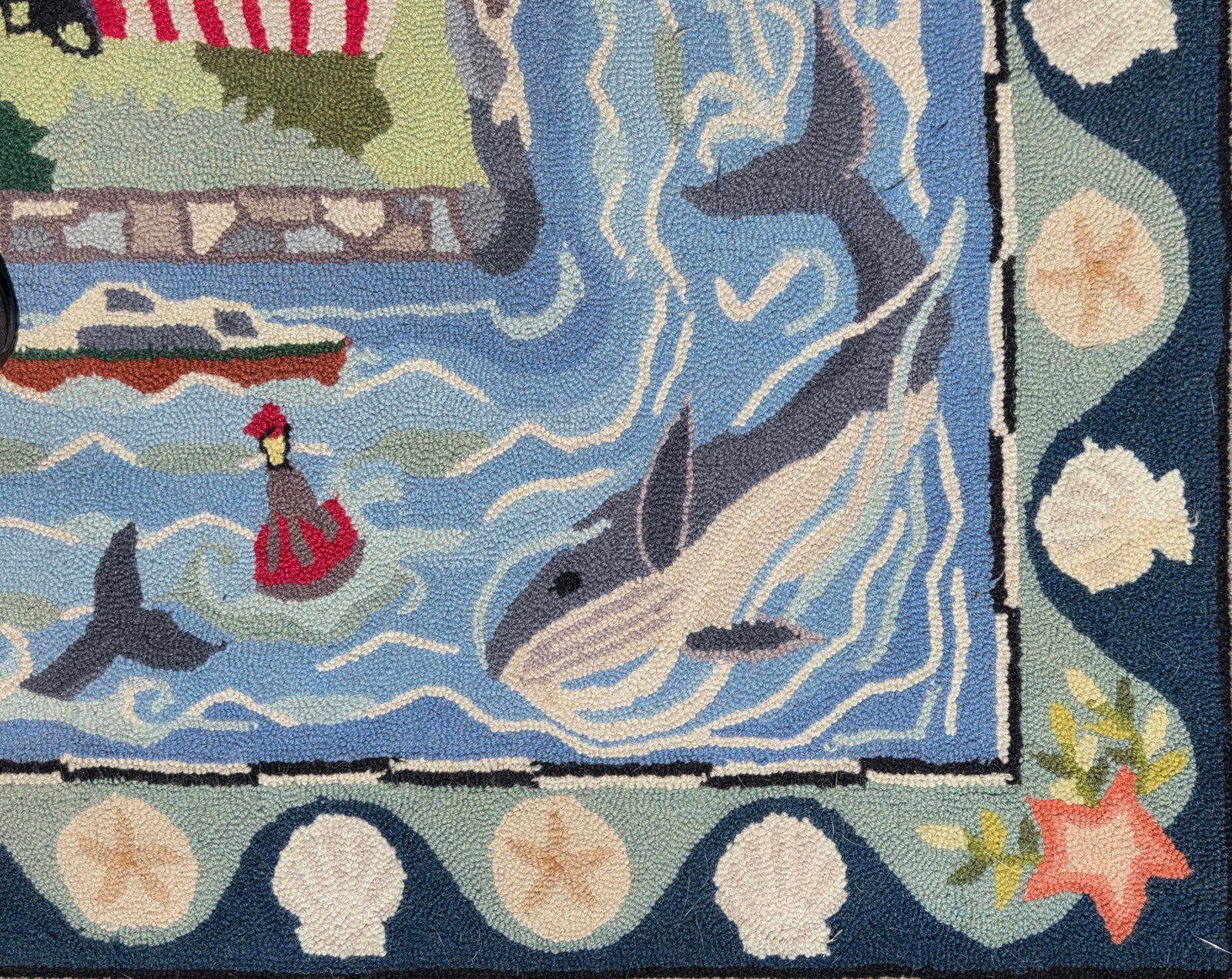 Claire Murray Nantucket Hooked Rug - 2