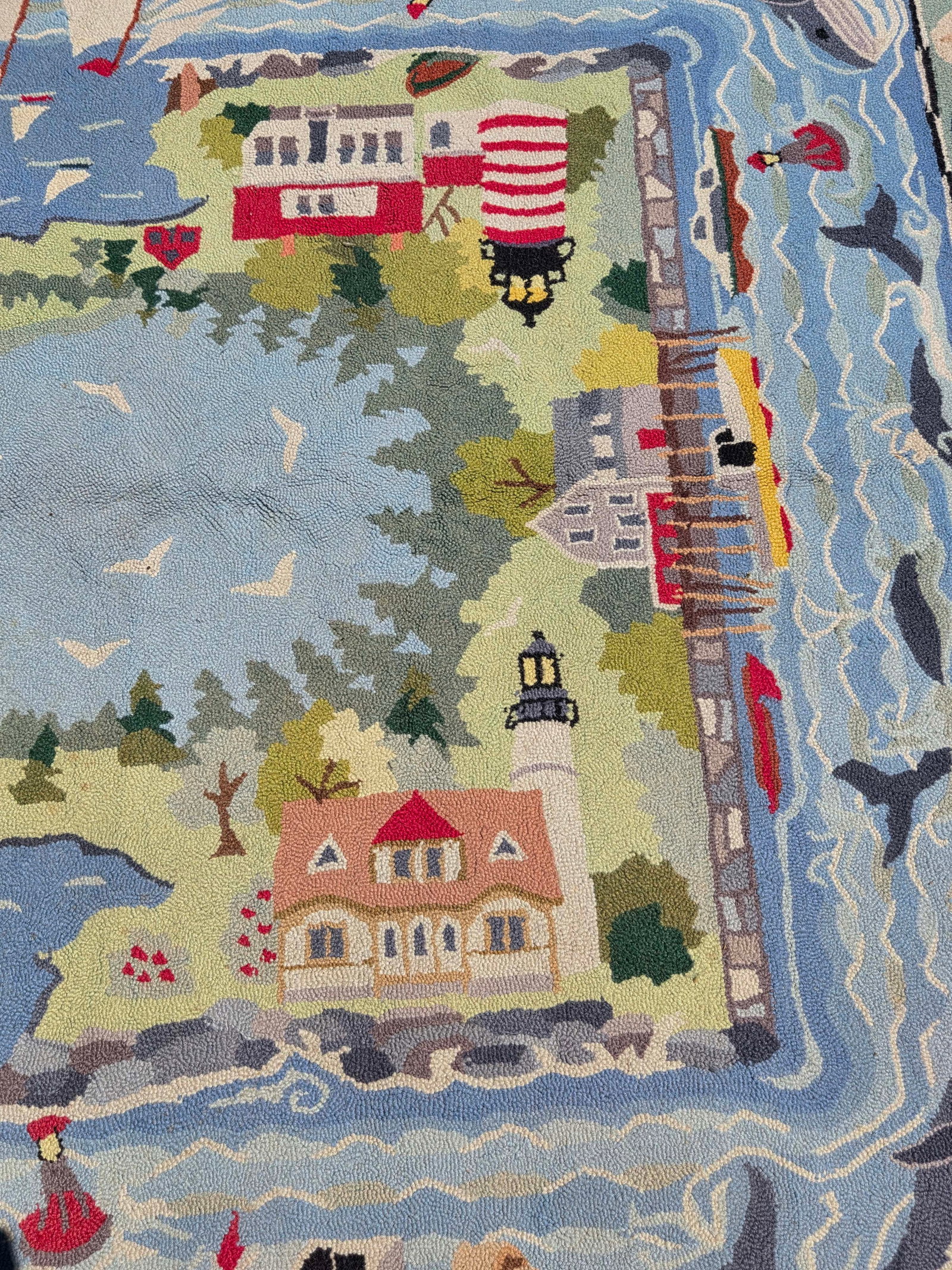 Claire Murray Nantucket Hooked Rug - 3
