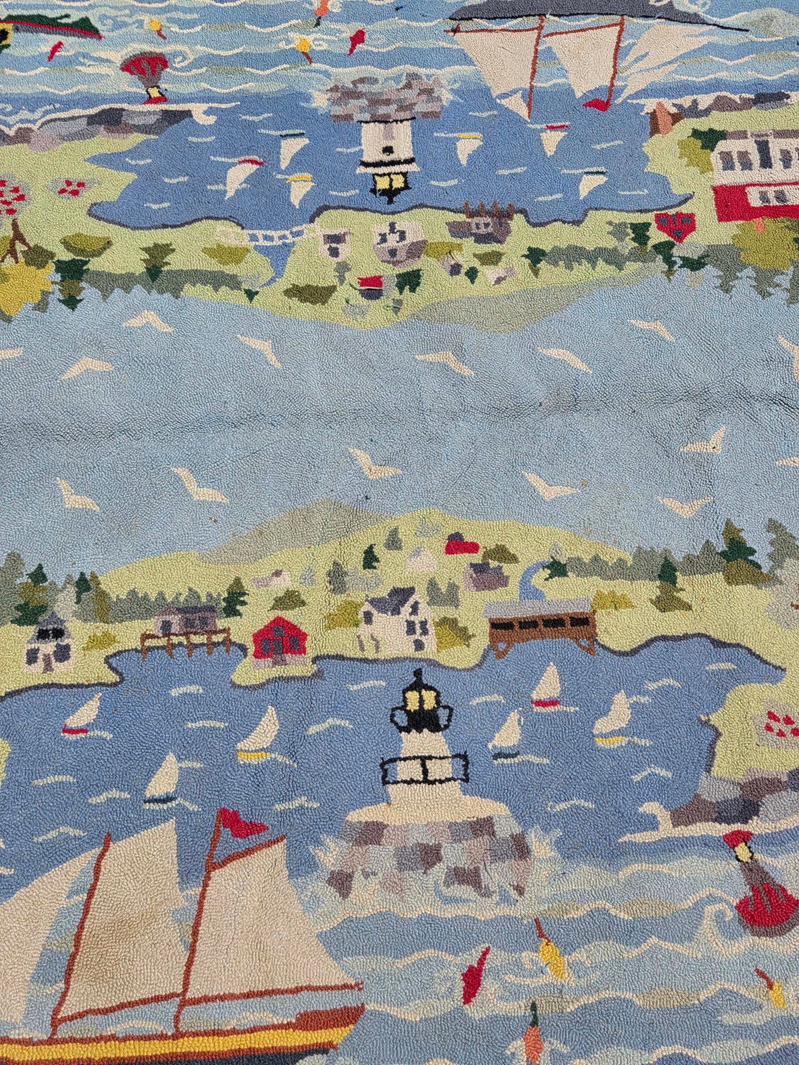 Claire Murray Nantucket Hooked Rug - 4