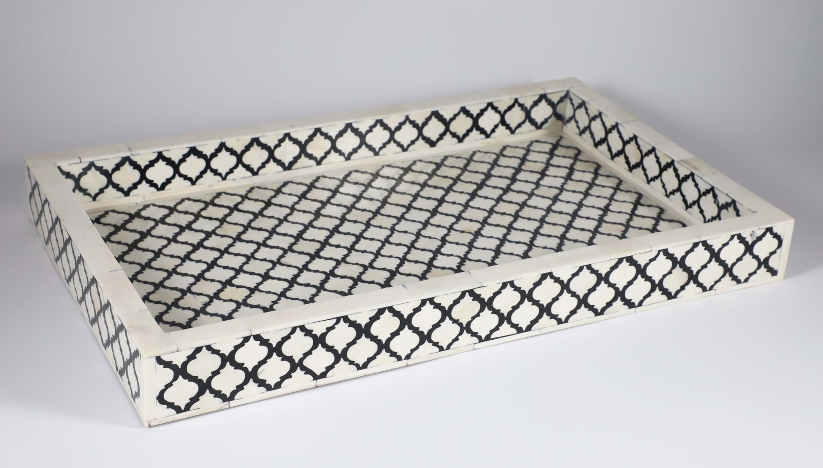 Bone Inlaid Serving Tray - 2