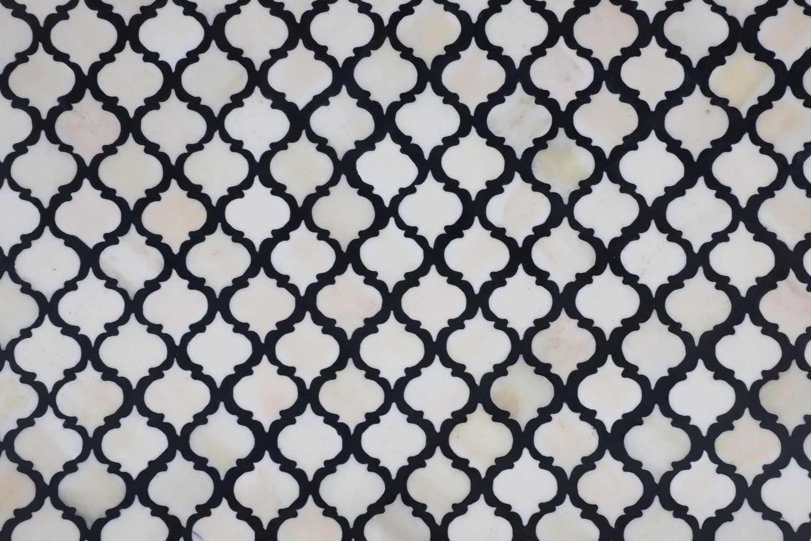 Bone Inlaid Serving Tray - 7
