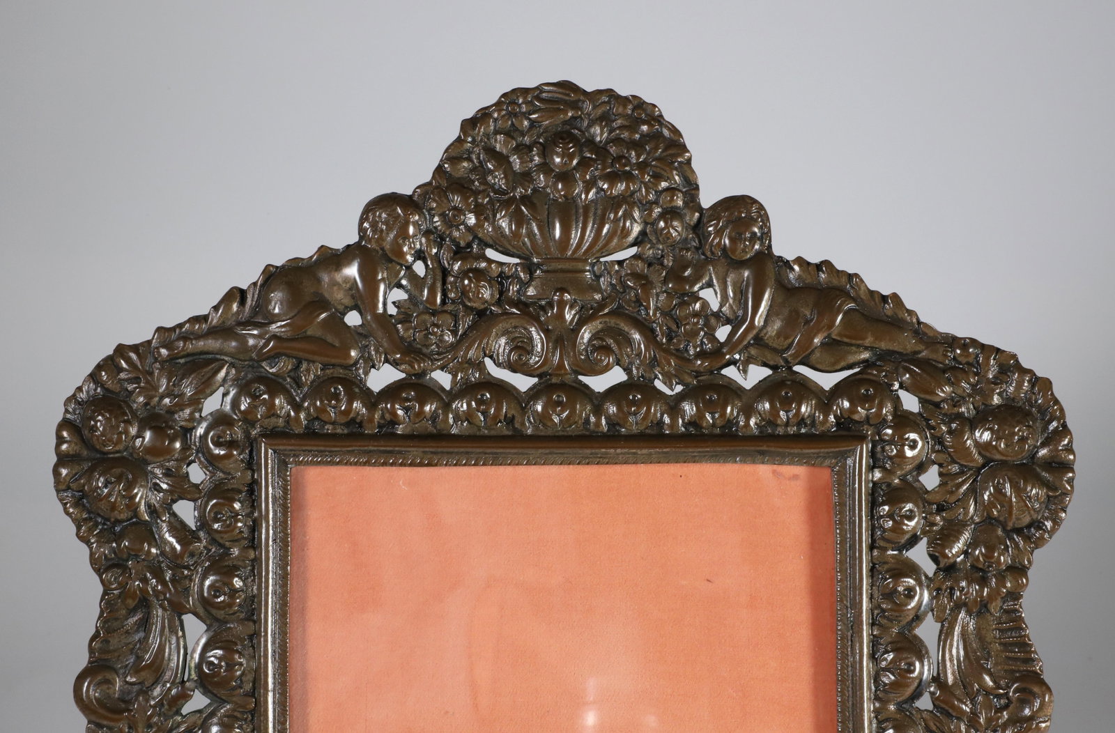 Repousse Silver Plated Easel Back Picture Frame - 2
