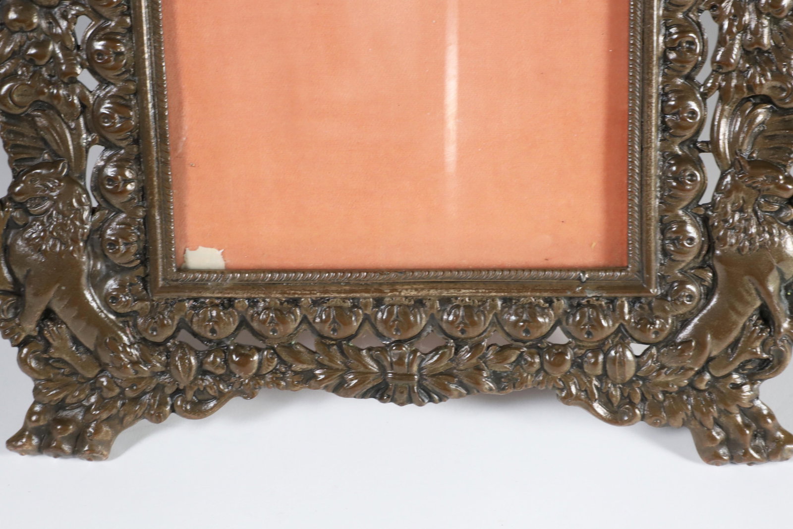 Repousse Silver Plated Easel Back Picture Frame - 4