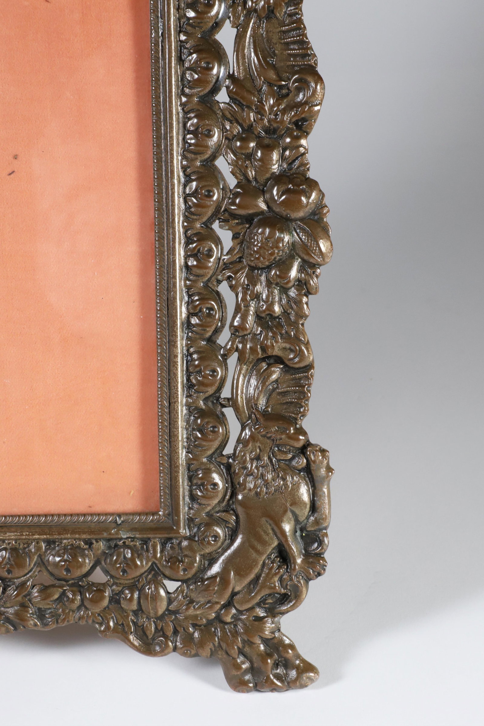 Repousse Silver Plated Easel Back Picture Frame - 5