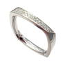 Tiffany & Co. Gehry 18K Diamond Torque Mens Ring