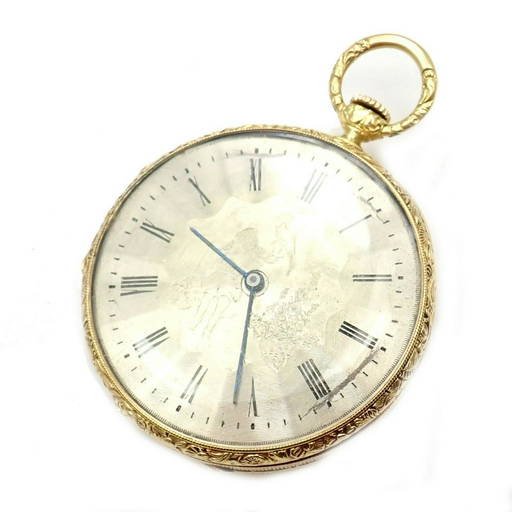 Universal Geneve 18k Yellow Gold Pocket Watch 15s 17j