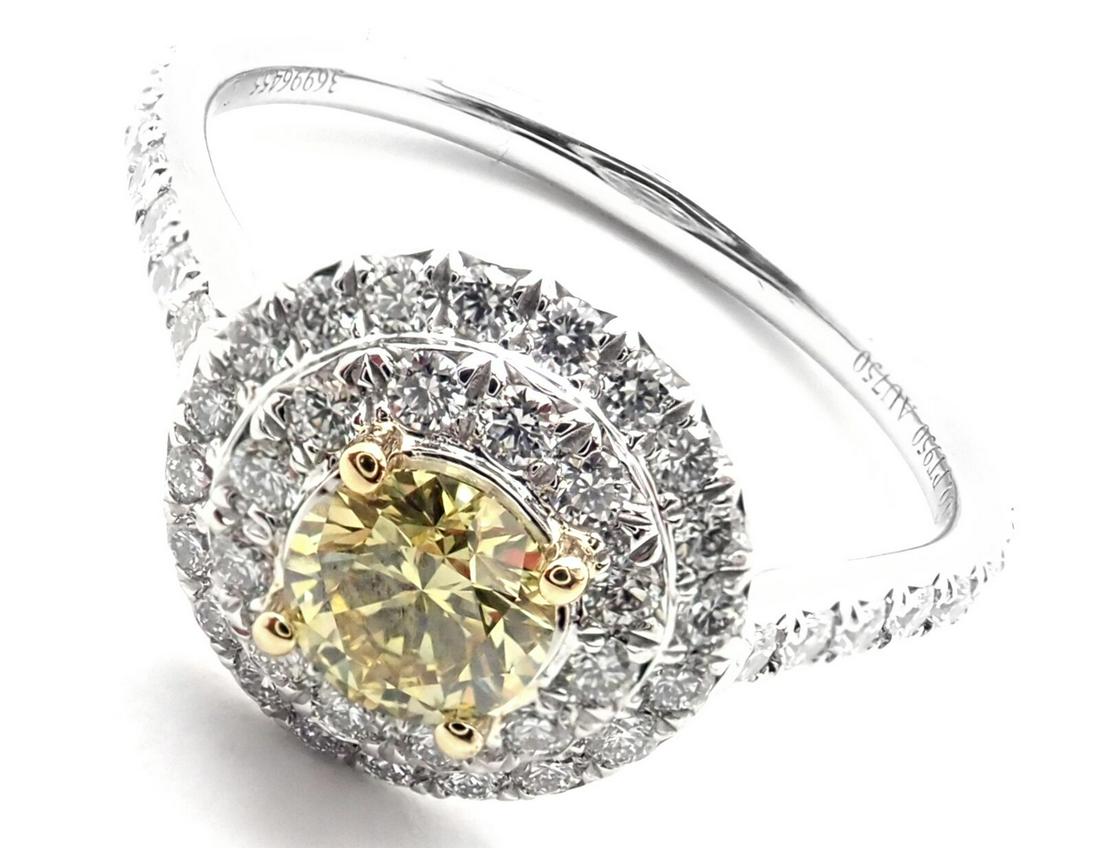 Tiffany & Co. Soleste Platinum Fancy Yellow & White (1 of 20)
