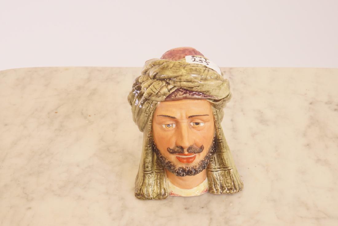 Head Tobacco Jar 6" high: Head Tobacco Jar 6" high