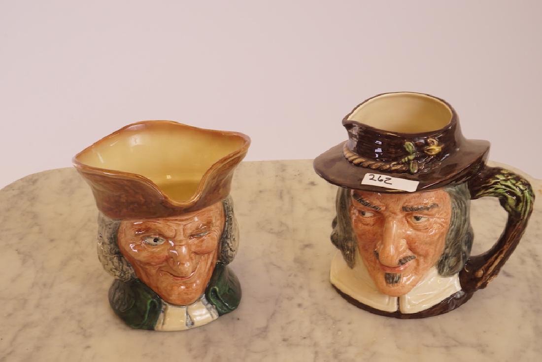 2 Large royal Doulton Character Mugs Izaak Walton &: 2 Large royal Doulton Character Mugs Izaak Walton & Vicar of Bray