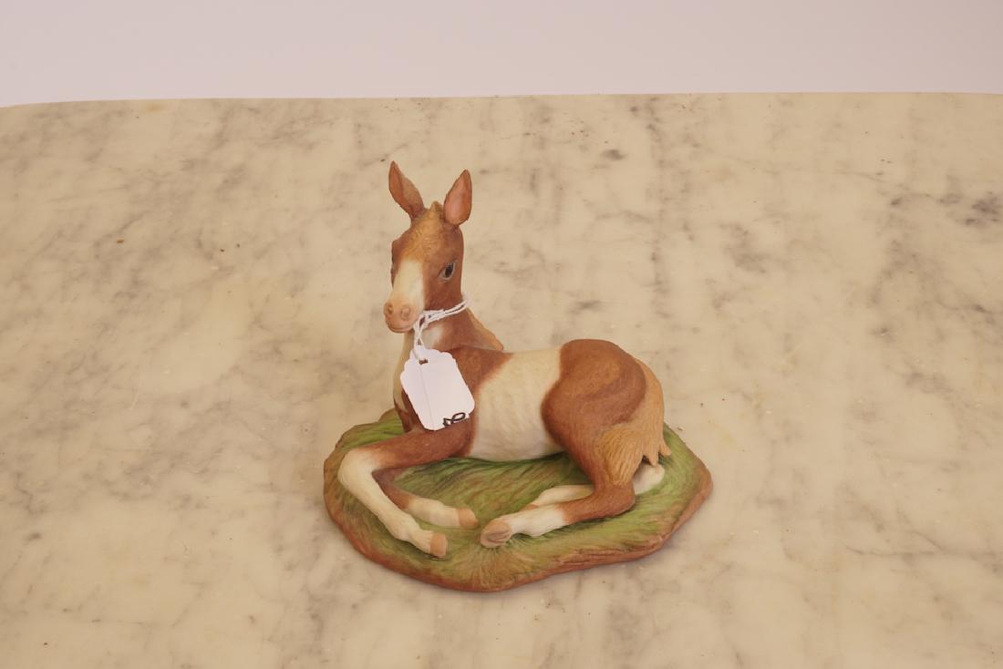 Boehm Porcelain Colt Figurine 4.5" Artist Signed: Boehm Porcelain Colt Figurine 4.5" Artist Signed