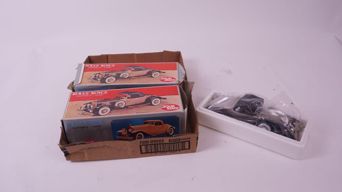 Lot of 2 Rolls Royce Fantom II Vintage Radios unused (1 of 3)