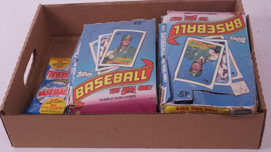 Lot of 2 unopened boxes of TOPPS Baseball Cards 1989 (1 of 1)