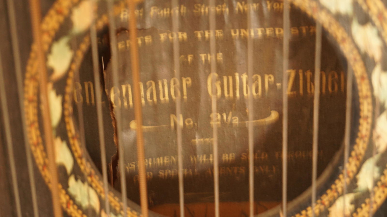 Antique Zither Instrument (1 of 1)