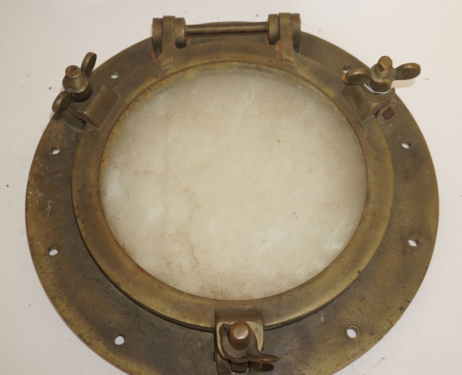 Heavy Solid Brass Ships Port Hole 16"diamter (1 of 7)