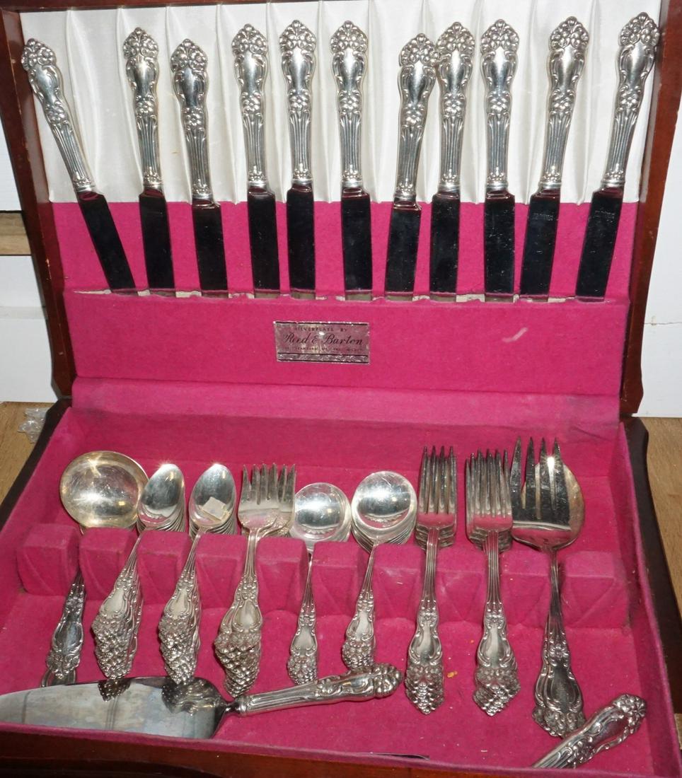 Silver Plated Reed & Barton Flatware Set Service for 12 (1 of 4)