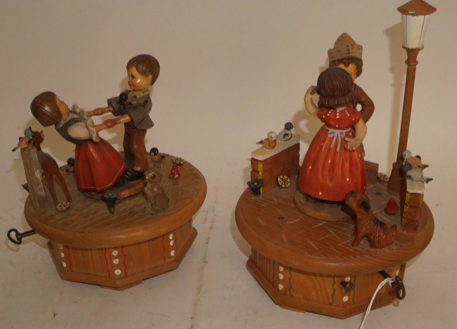 Two RUEGE Swiss Music Boxes: Two RUEGE Swiss Music Boxes