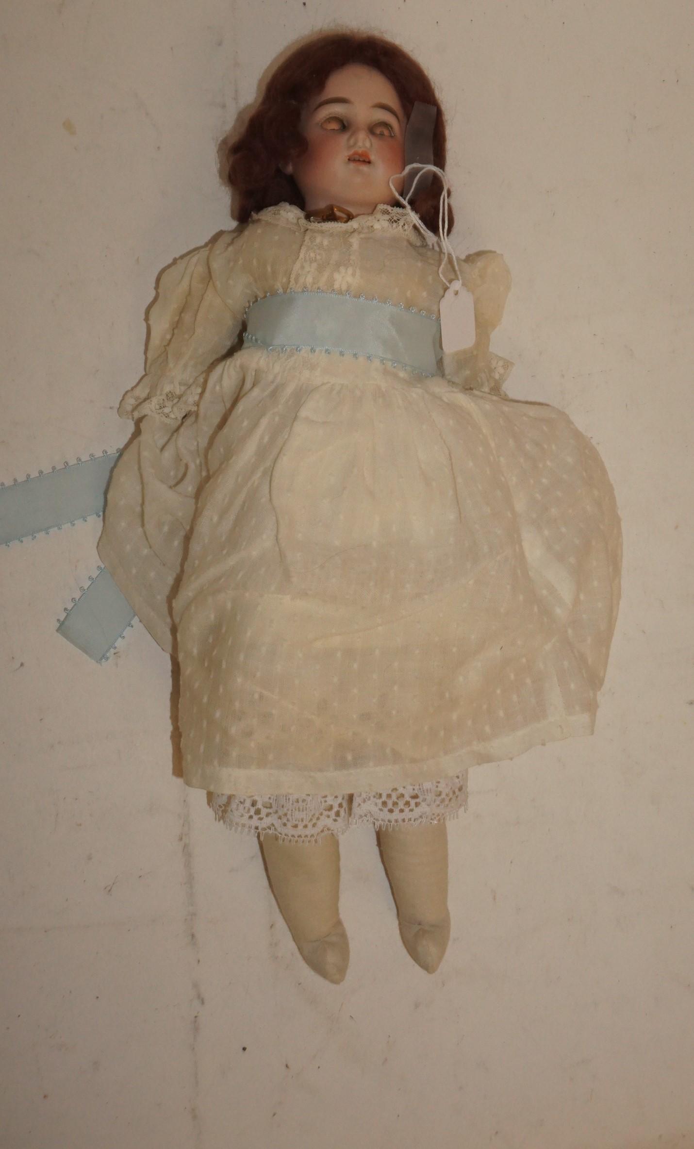 Victorian German Bisque Doll (1 of 3)