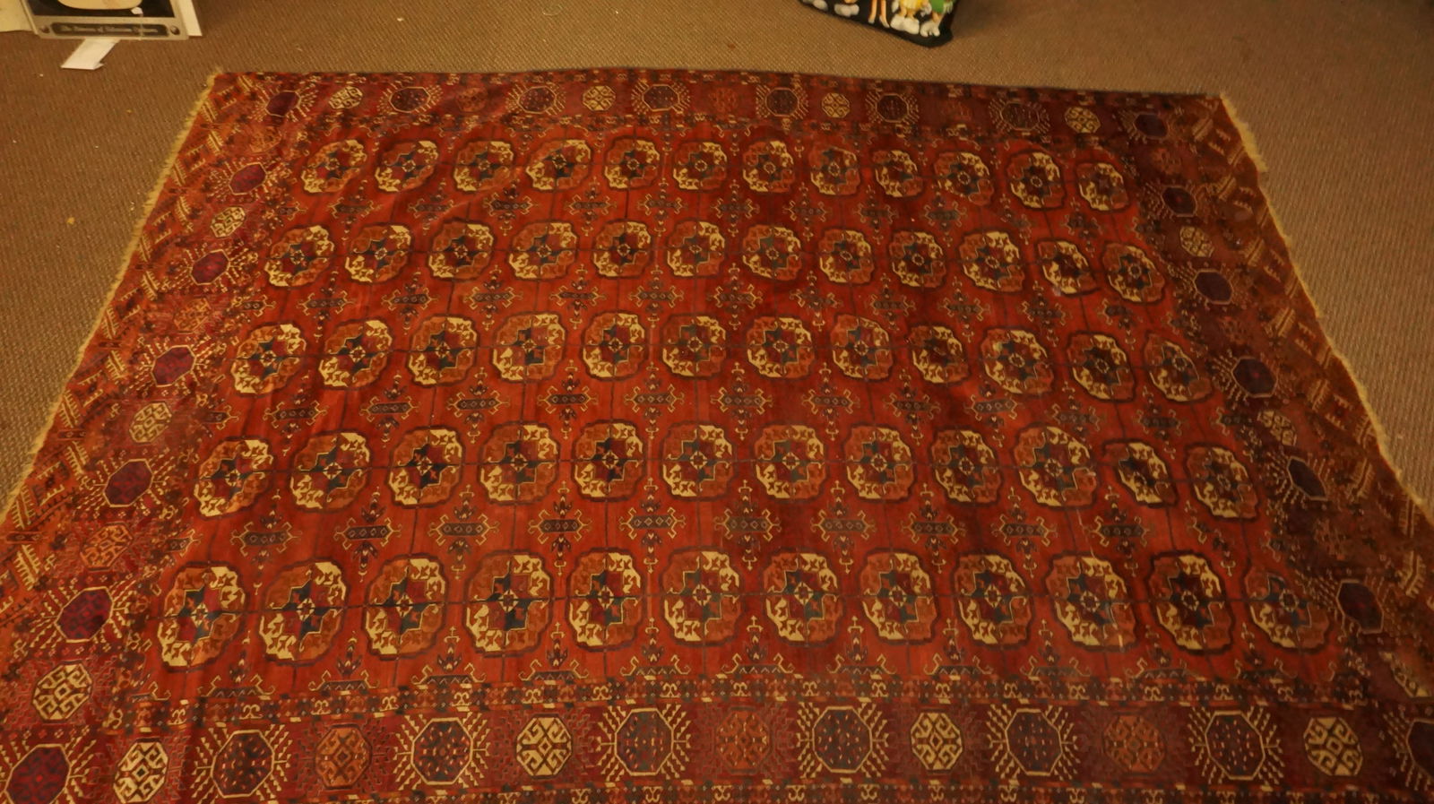 Antique Bokhara Oriental Rug (1 of 7)