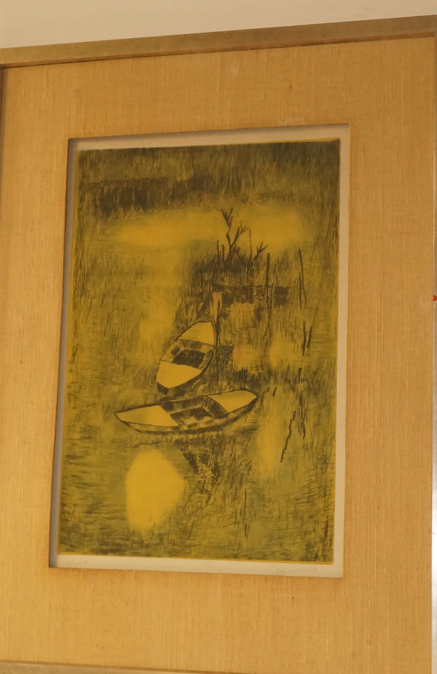 Lebadang Pencil signed and numbered by artist Lithograph (1 of 3)