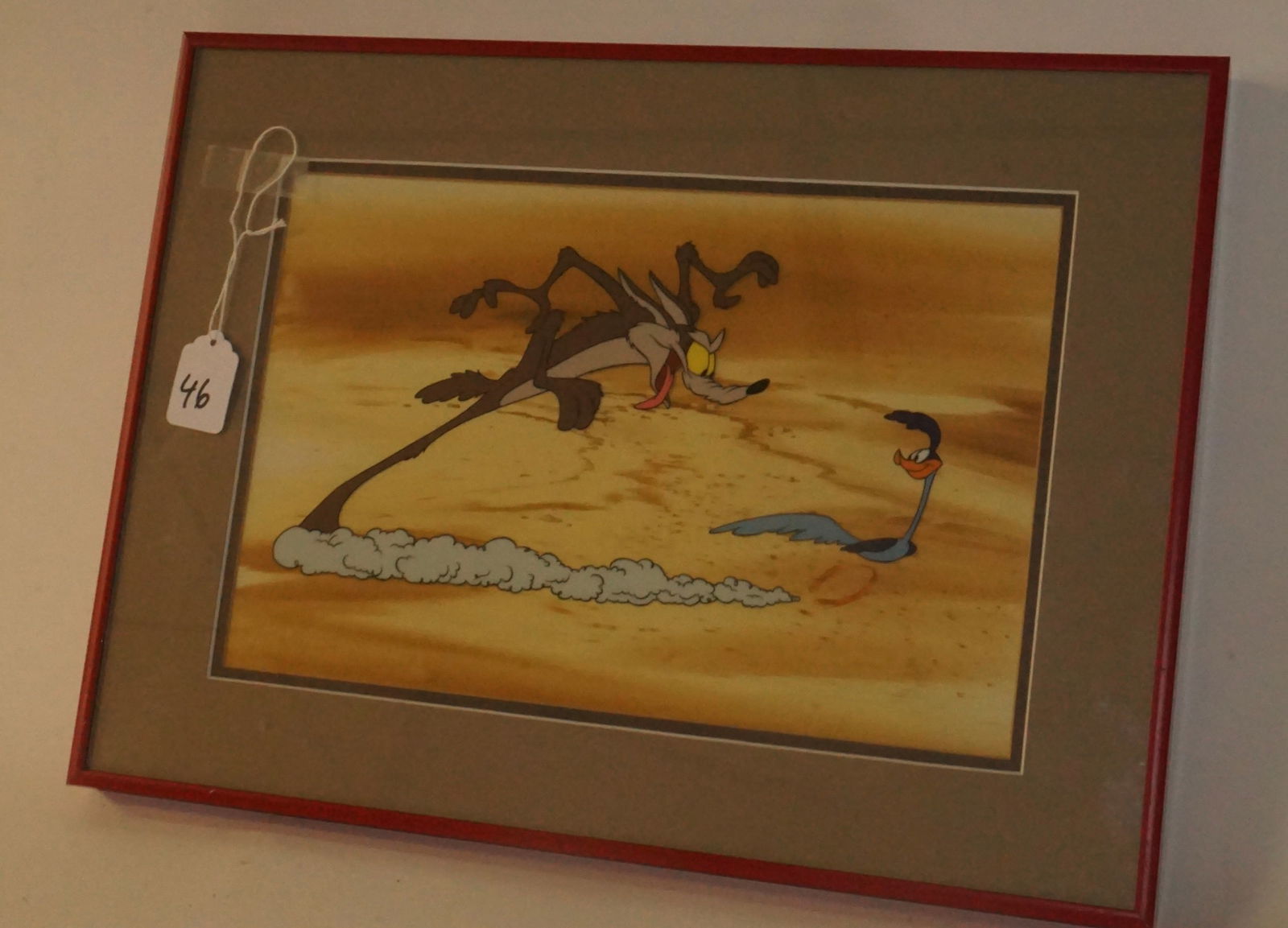 Looney Tunes Willie Coyote & Road Runner Animation Cel (1 of 2)