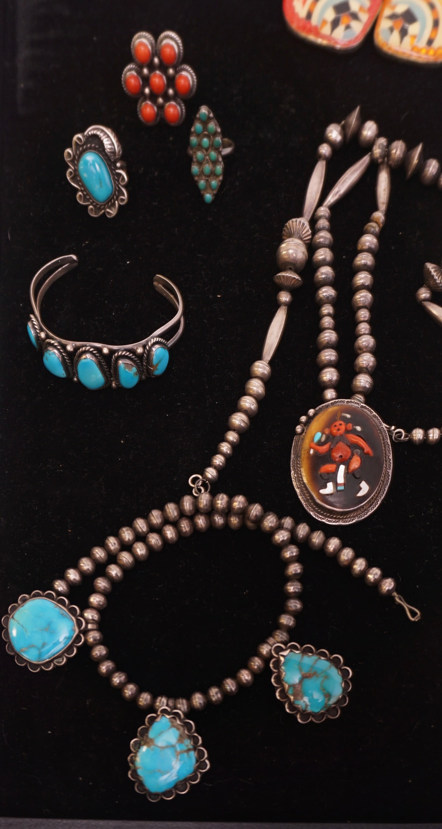 Sterling Silver Turquoise Costume Jewelry Assortment (1 of 3)