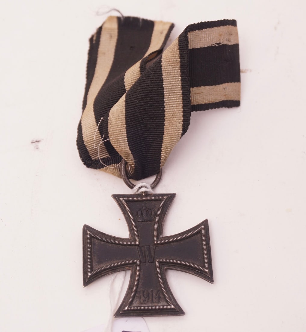 German WWI Iron Cross Medal Sterling Silver (1 of 2)