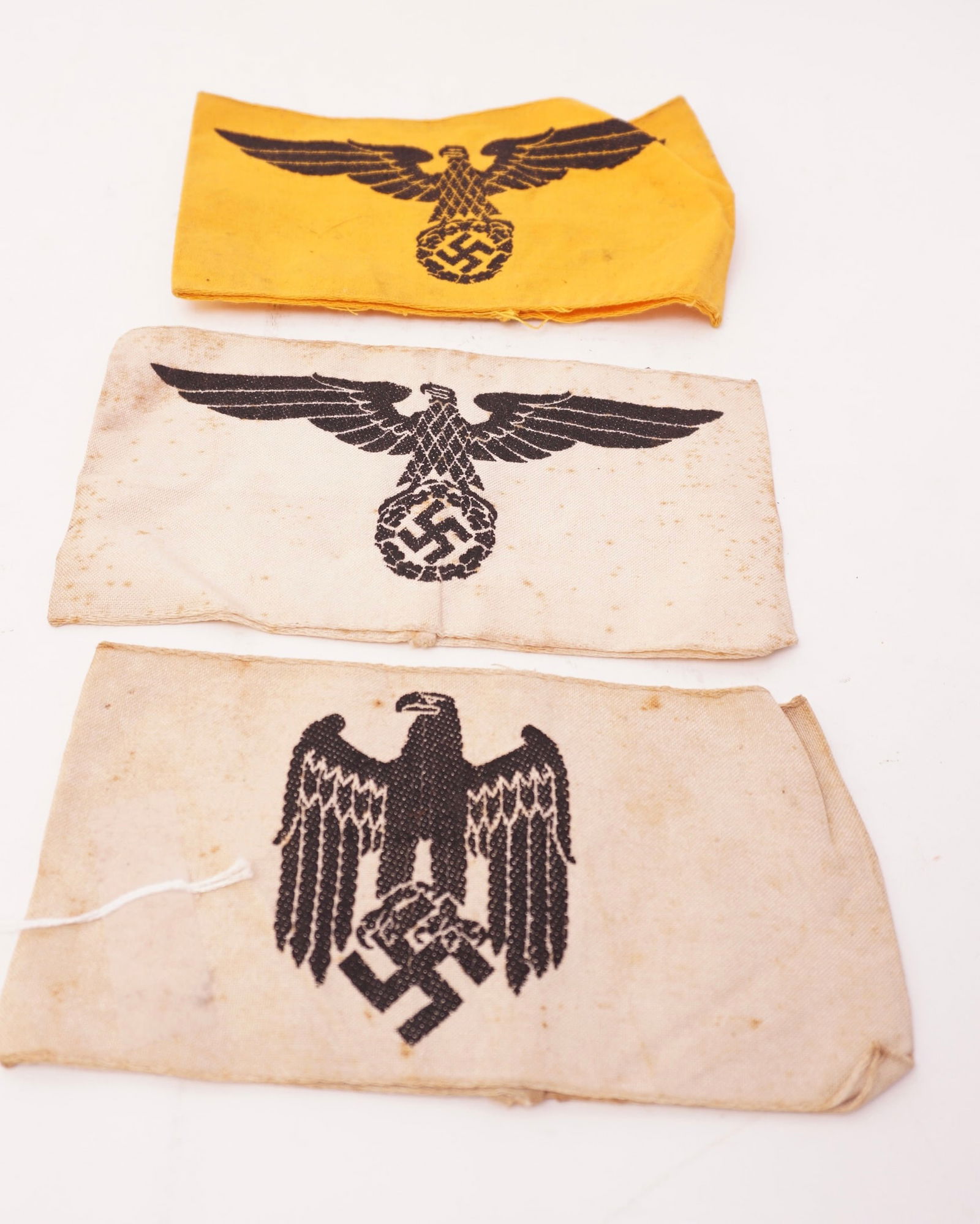 Three German WWII Arm Bands (1 of 3)