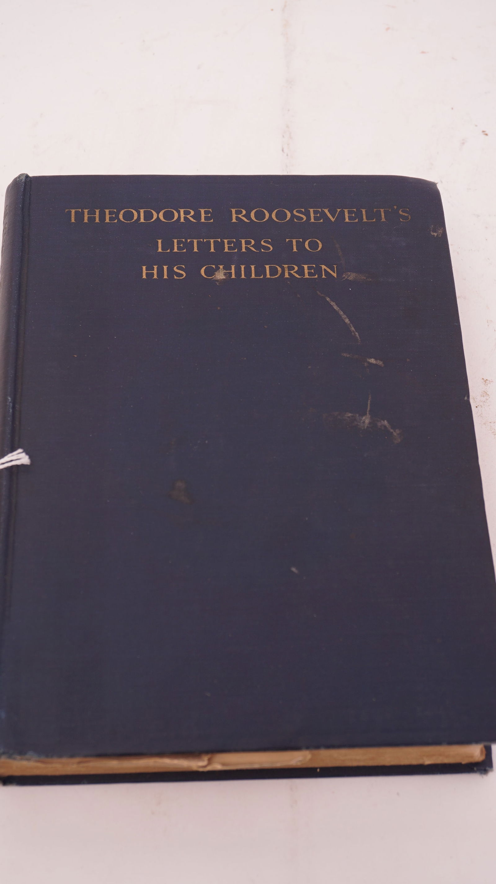 Theodore Roosevelt's Letter to his Children Book First Edition Book 1919 Published by: Charles (1 of 3)