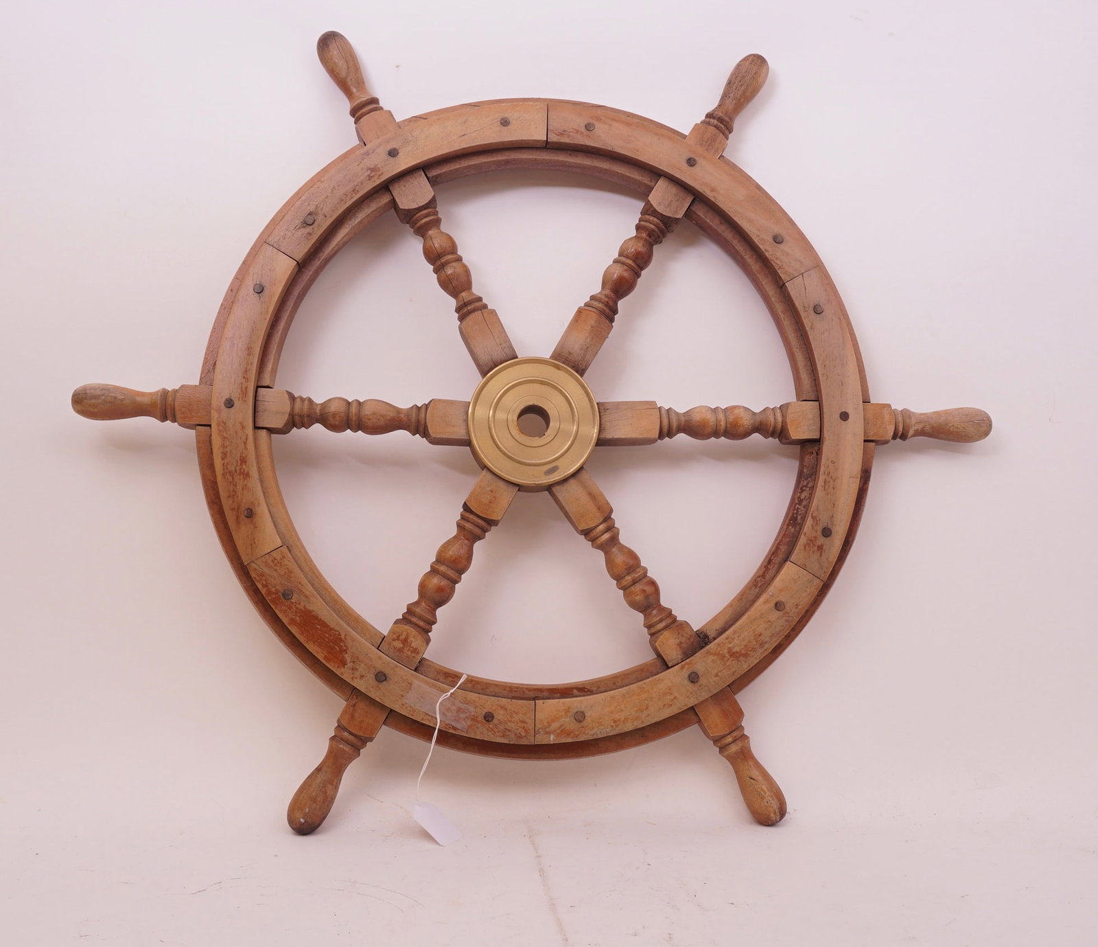Original Vintage Ships Wheel 30" Diameter: Original Vintage Ships Wheel 30" Diameter