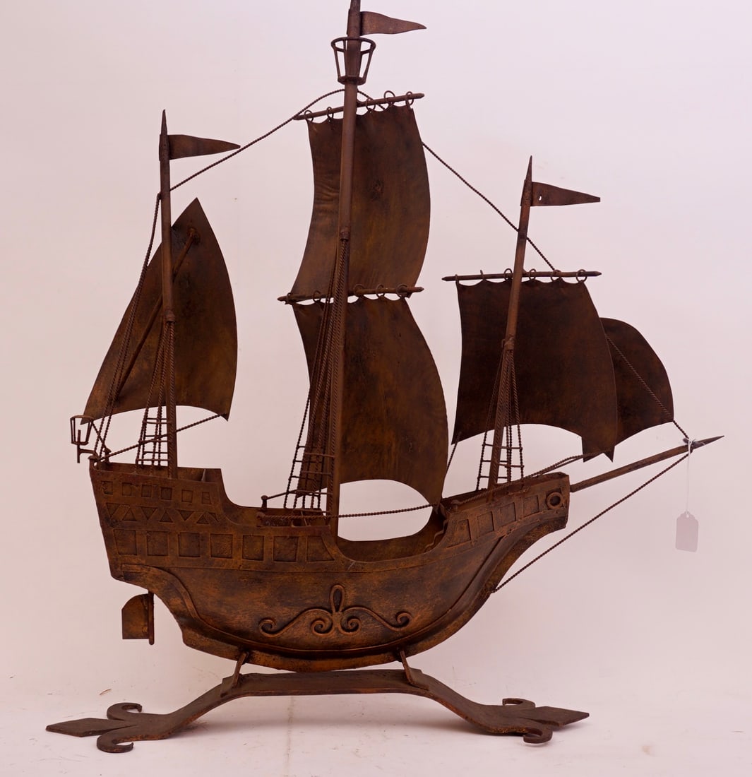 Metal Spanish Ship Model (1 of 4)
