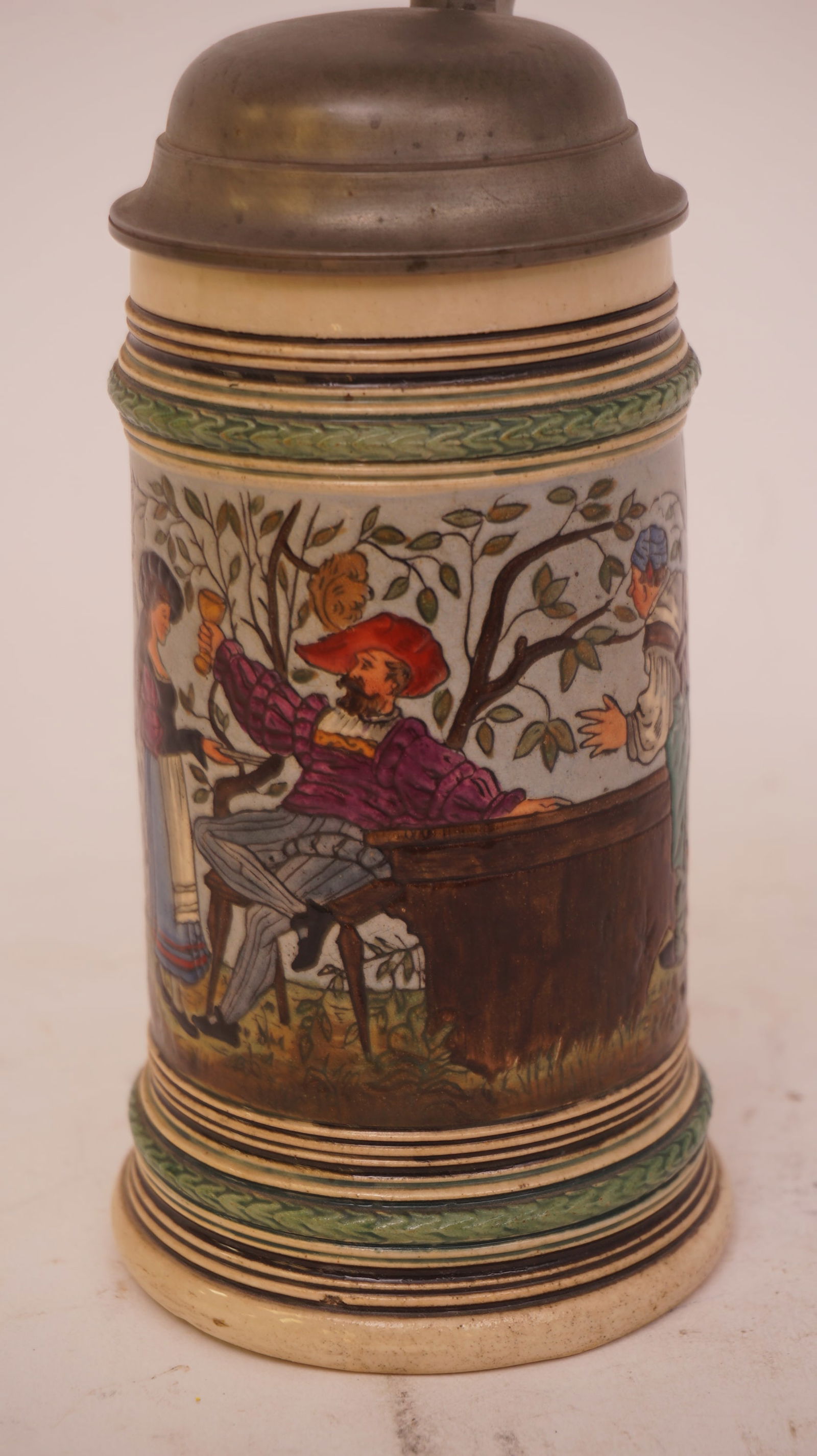 German Etched Beer Stein (1 of 4)