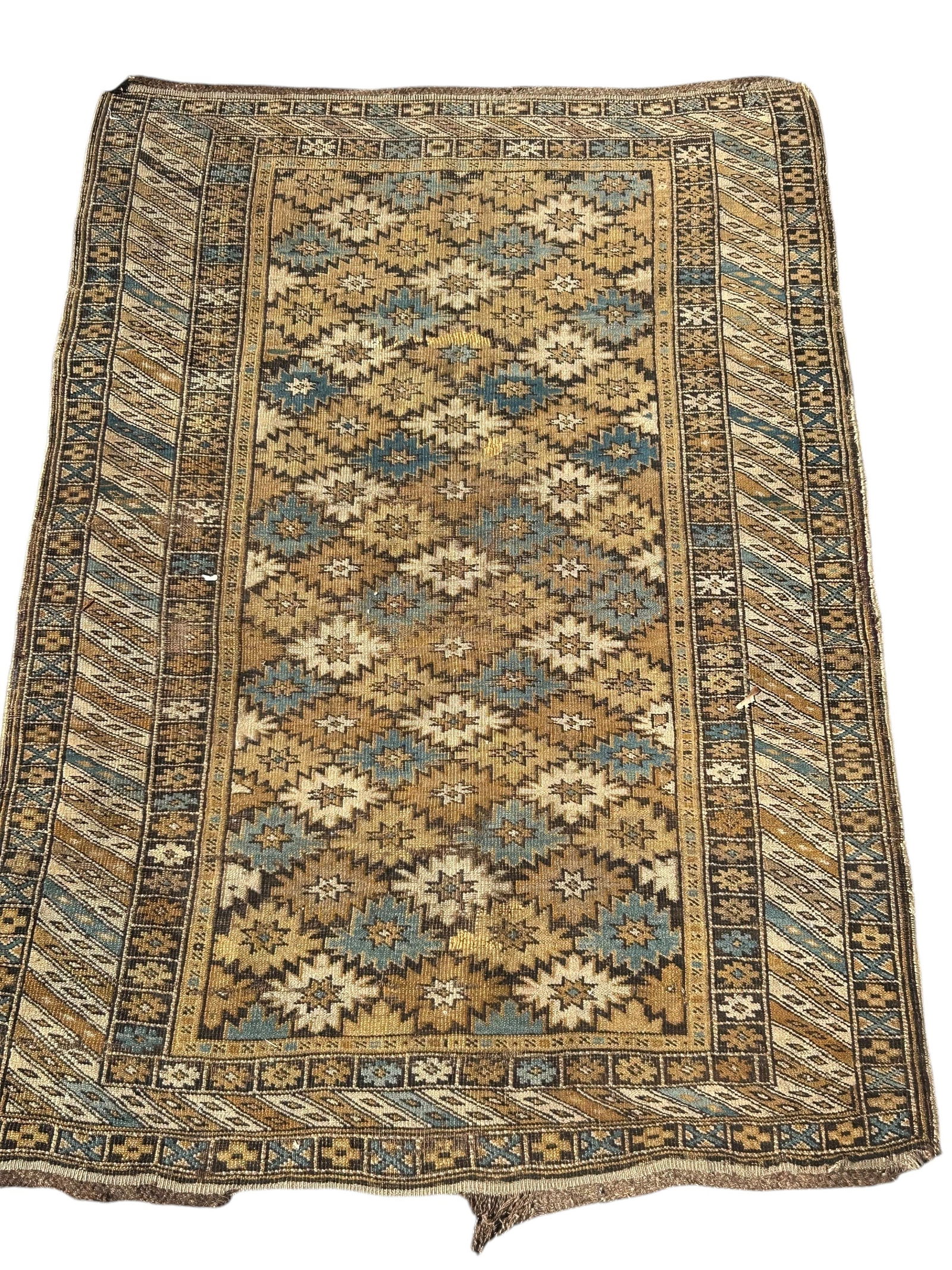 Antique Geometric Persian Rug (1 of 5)