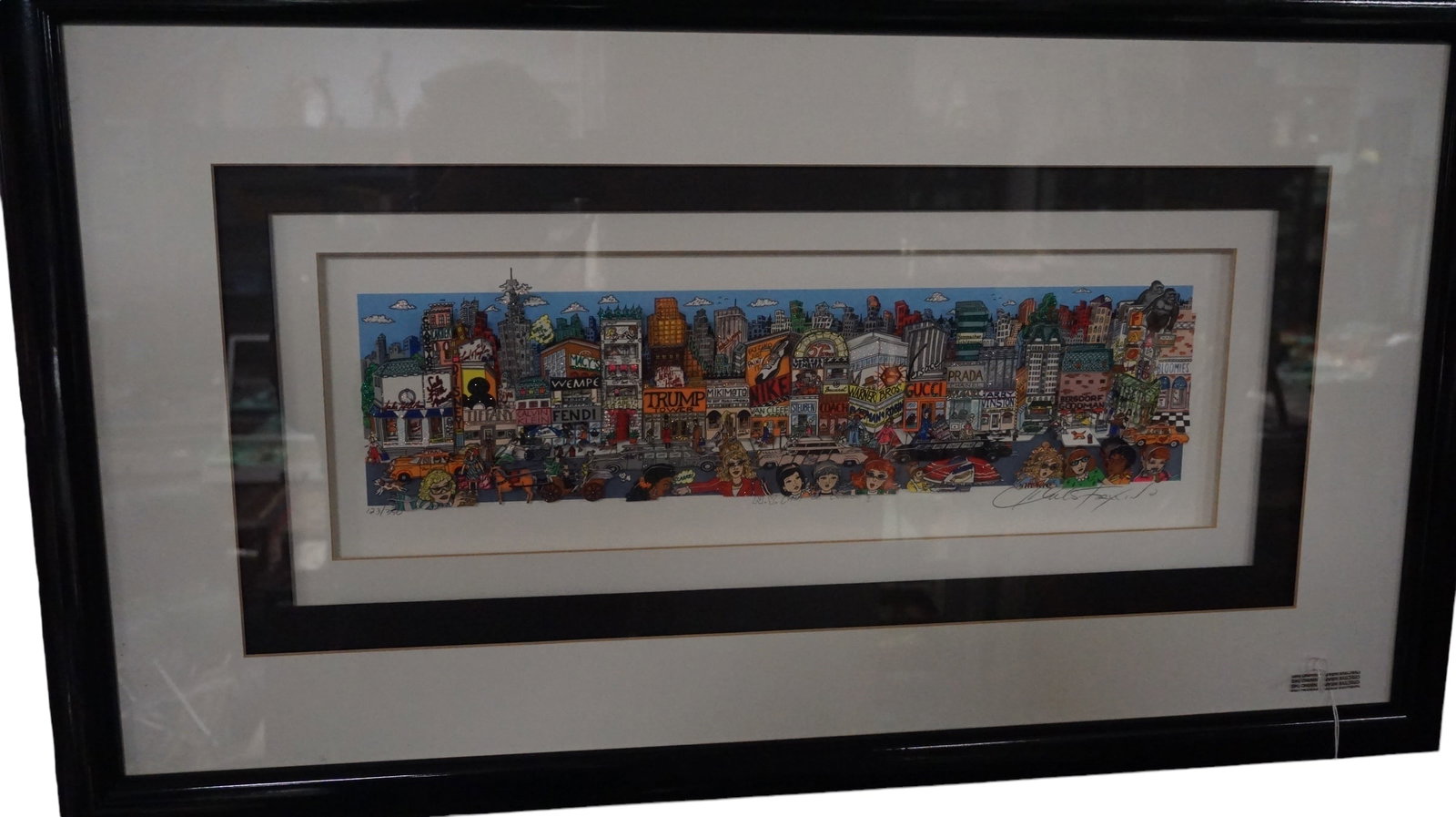 Charles Fazzino 'NY Cash or Charge' (1 of 5)