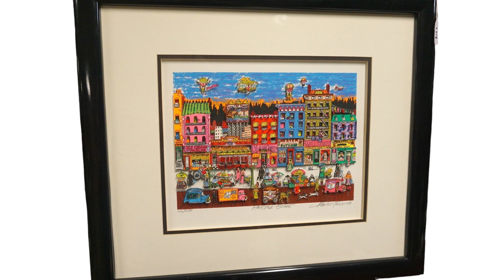 Charles Fazzino ''Hester Street' (1 of 4)