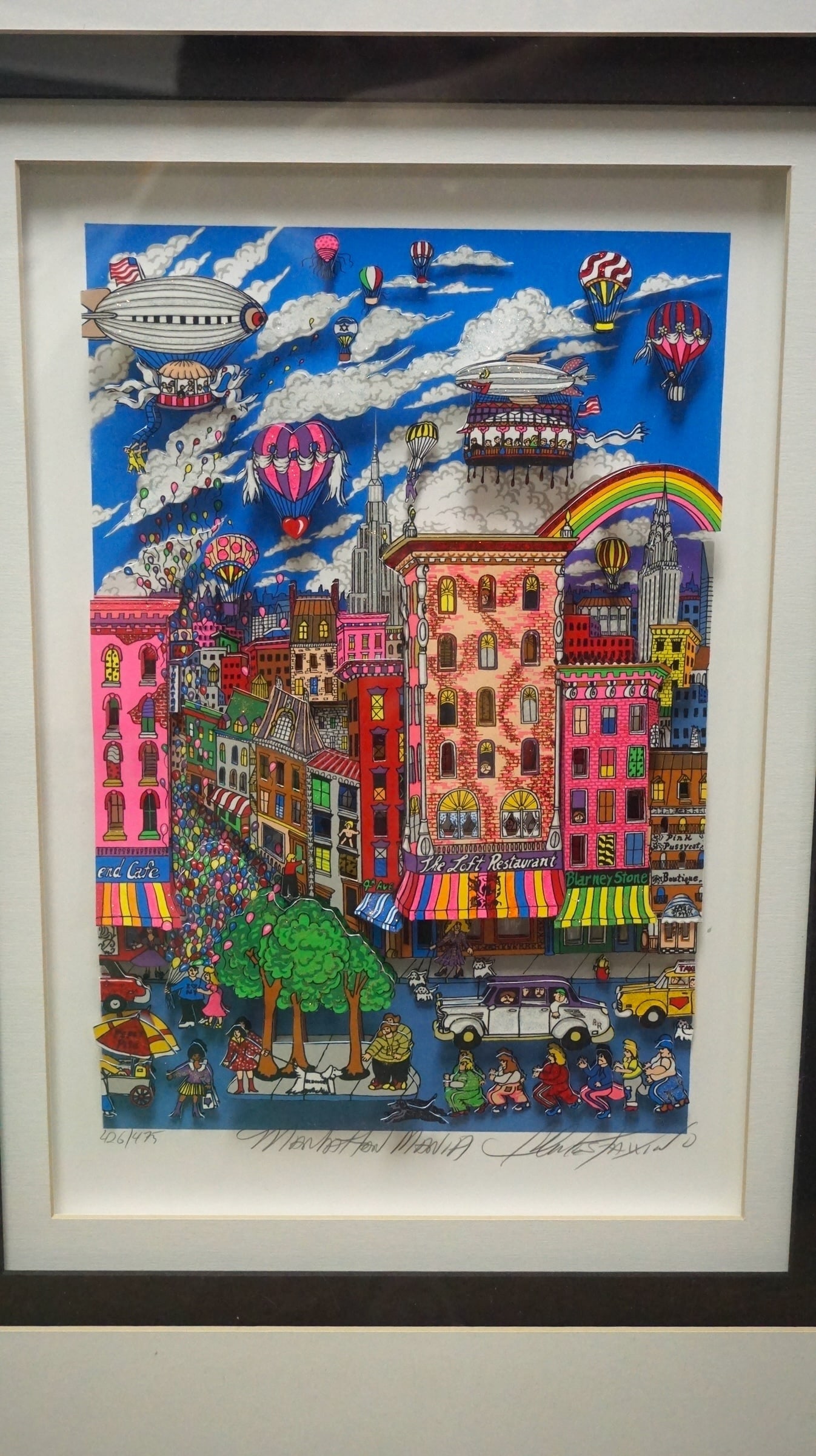 Charles Fazzino 'Manhattan Mania' (1 of 7)