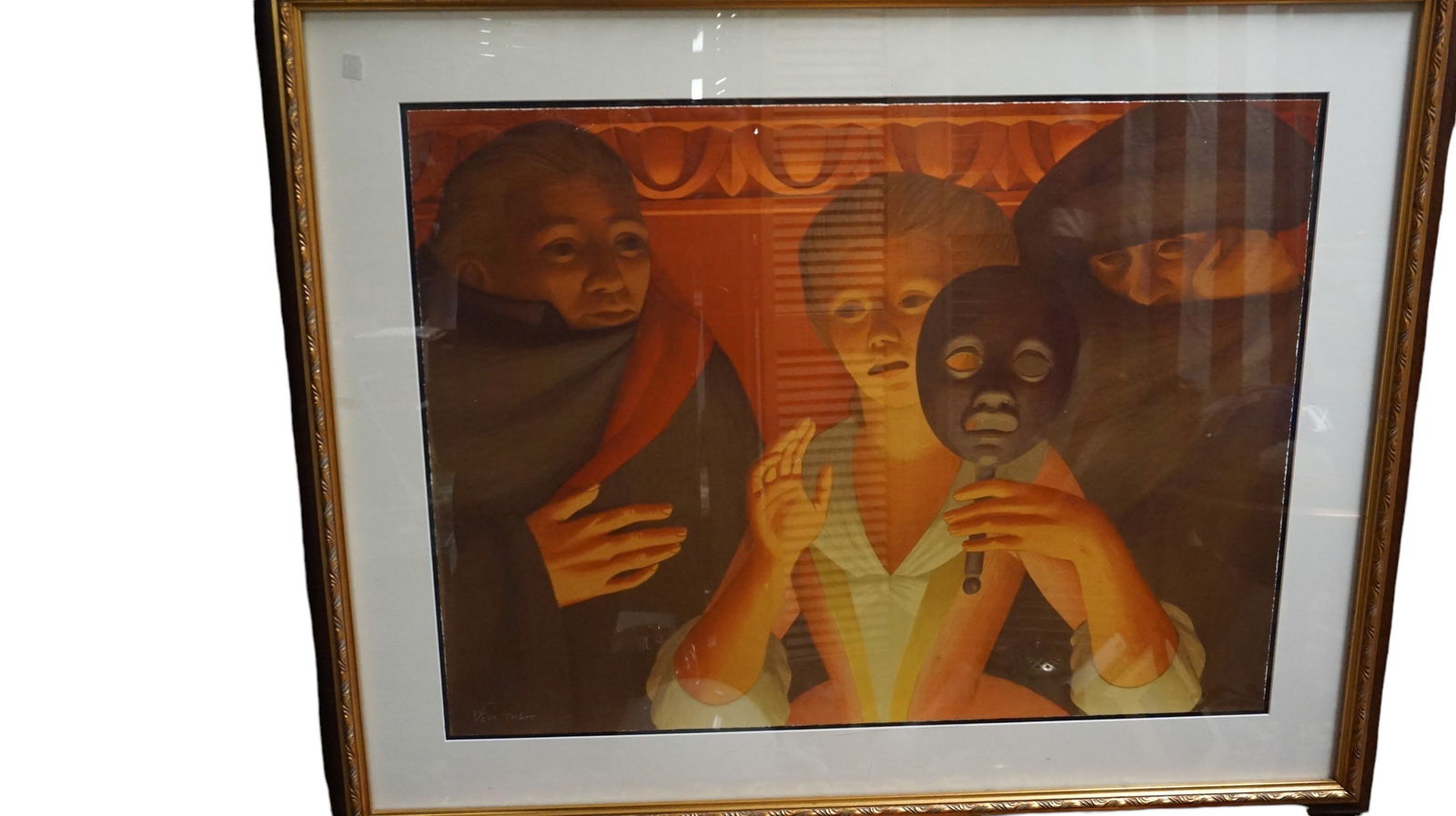 George Tooker 'Un Ballo in Moschero' 1984 (1 of 2)