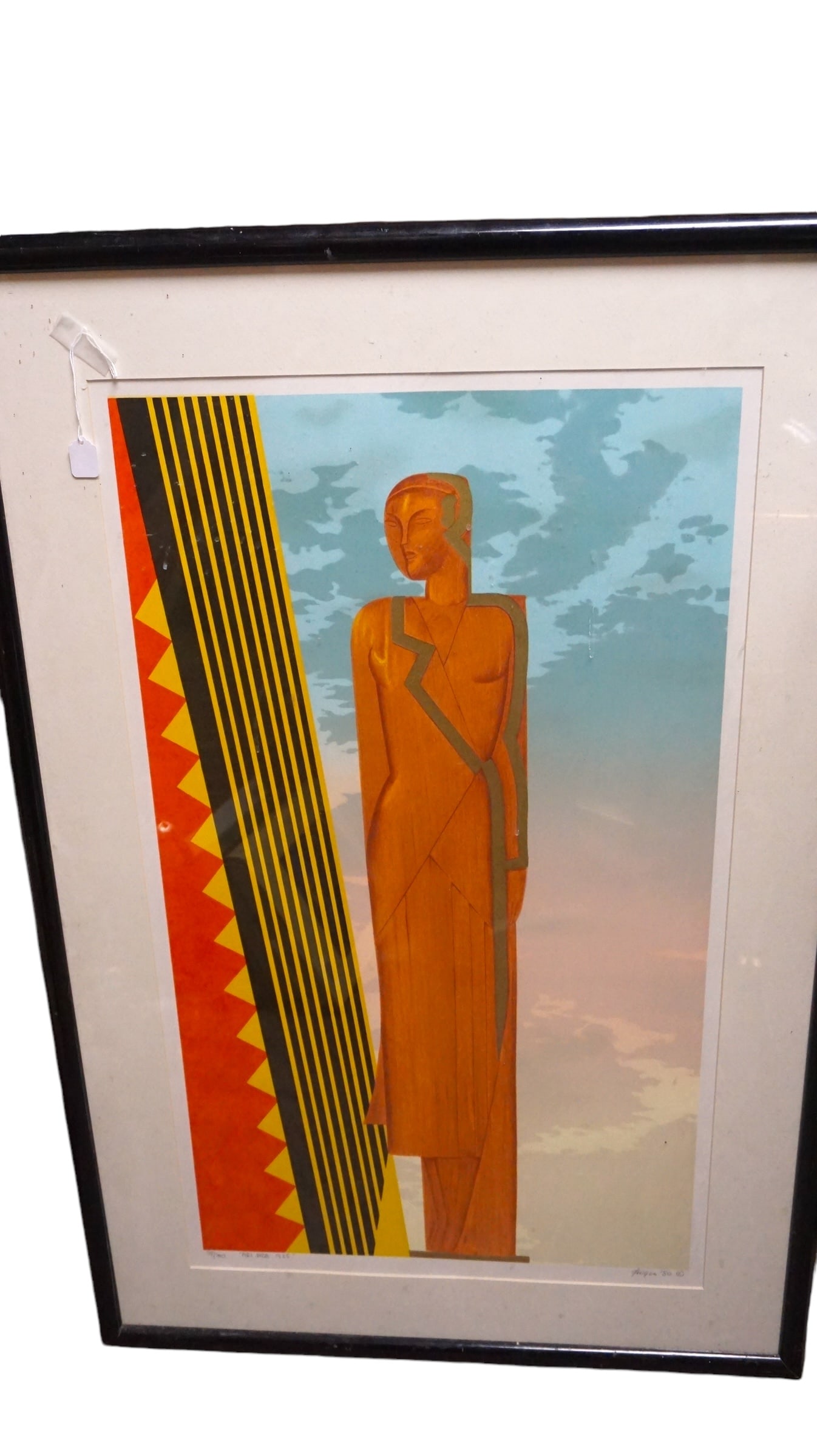 Michael Knigin Art Deco 1926 Screen Print (1 of 4)