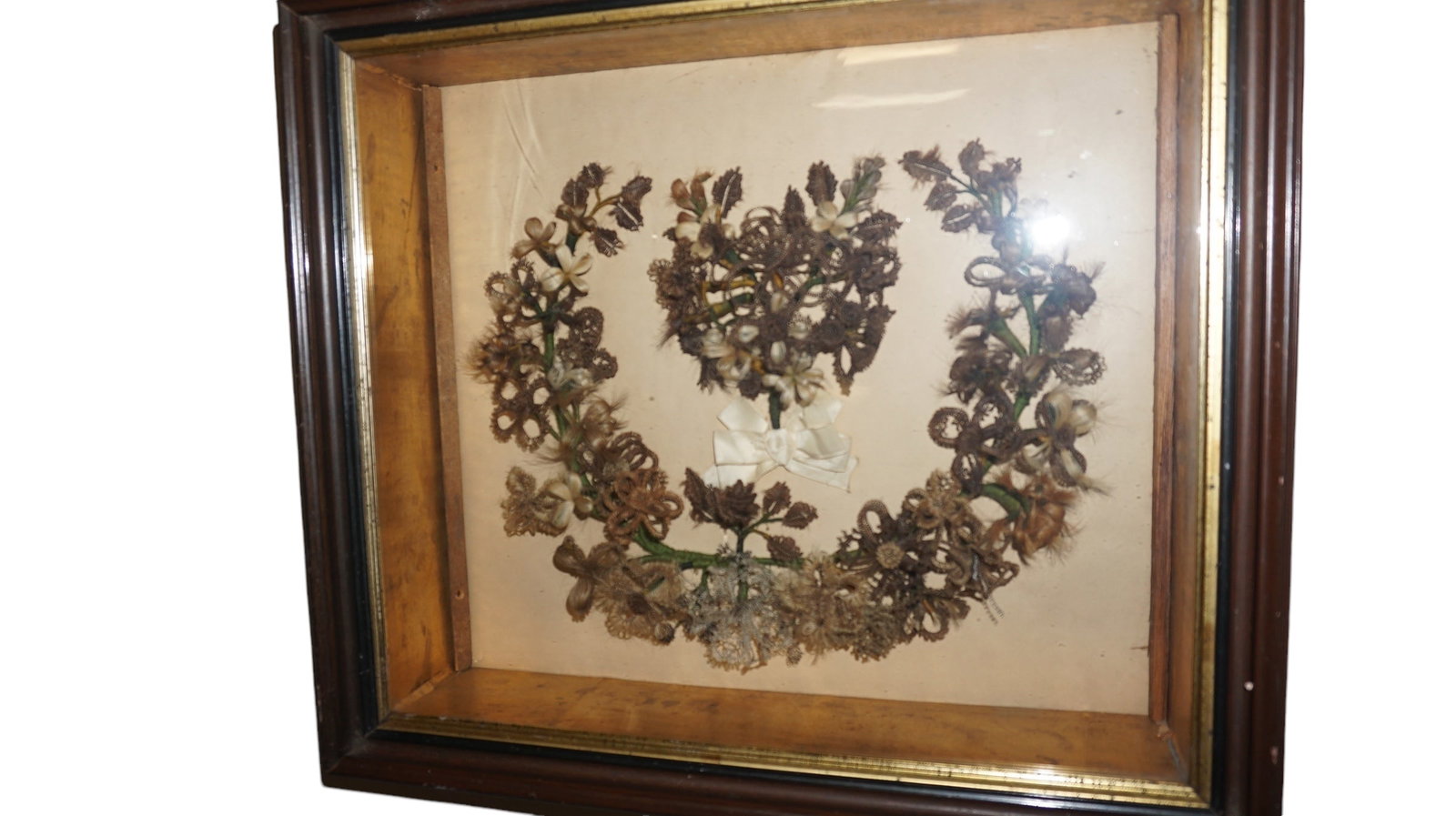 Victorian Shadow Box Arrangement (1 of 3)